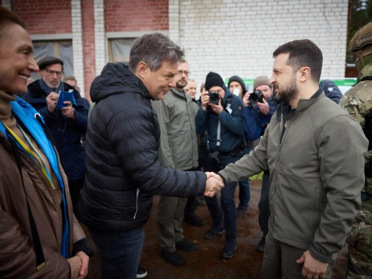 Тема переговорів Хабека з українською владою – відновлення зруйнованої війною інфраструктури