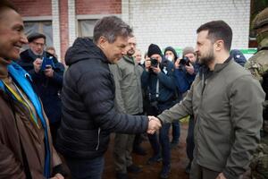 Тема переговоров Хабека с украинскими властями – восстановление разрушенной войной инфраструктуры