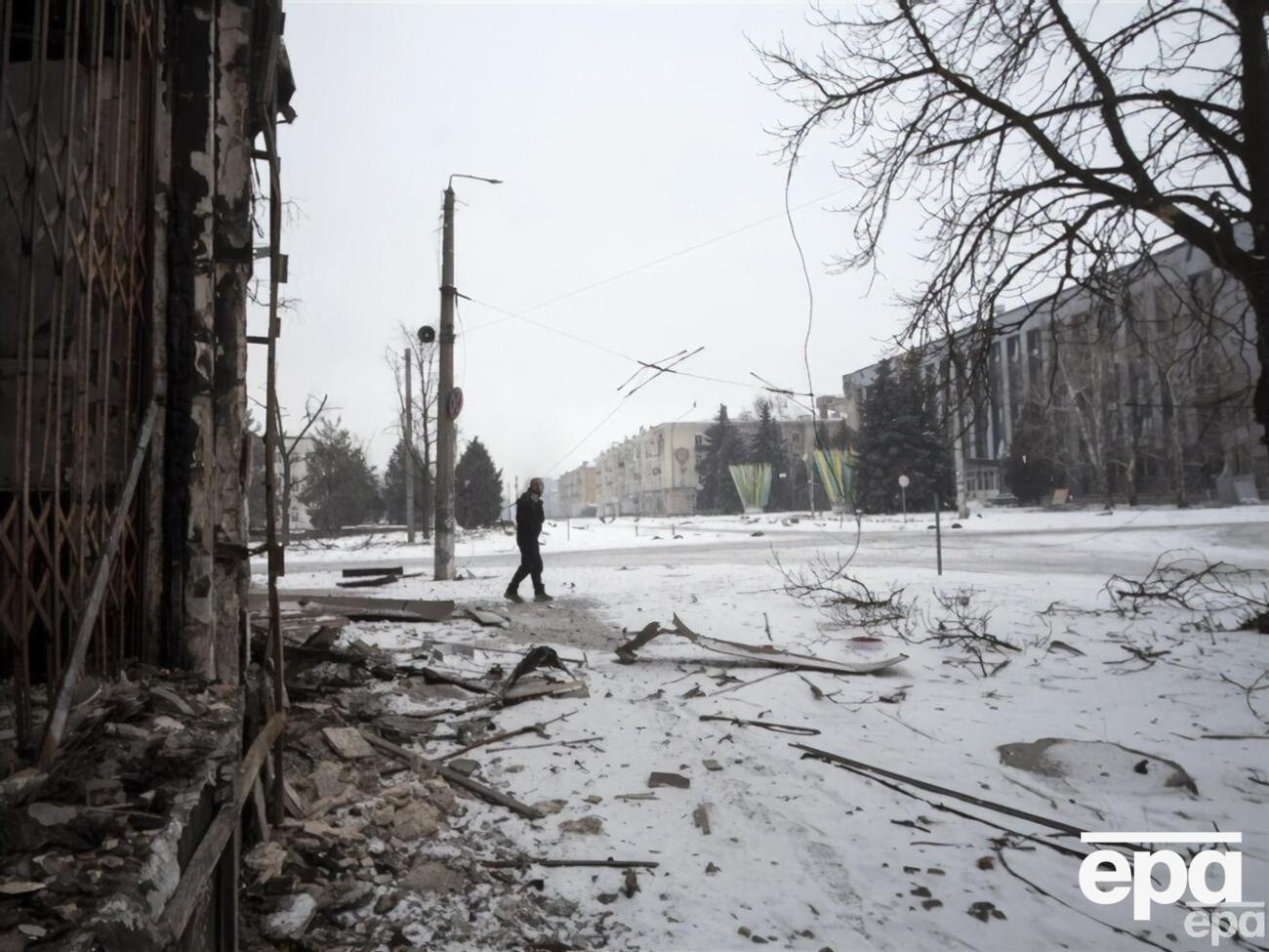 Череватый подтвердил, что бои идут у здания горадминистрации Бахмута