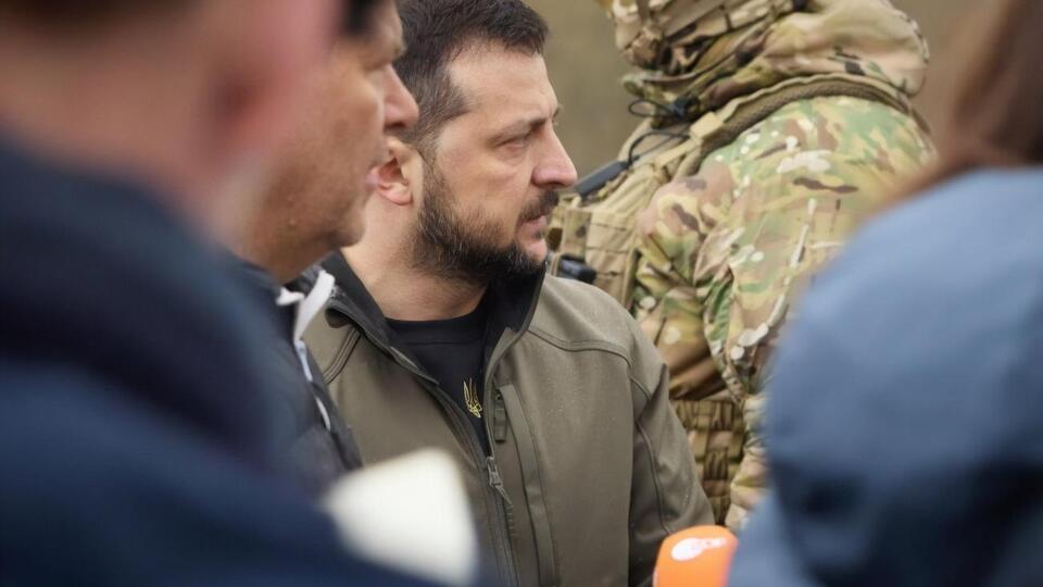 3 апреля Зеленский ездил в деоккупированную часть Черниговской области