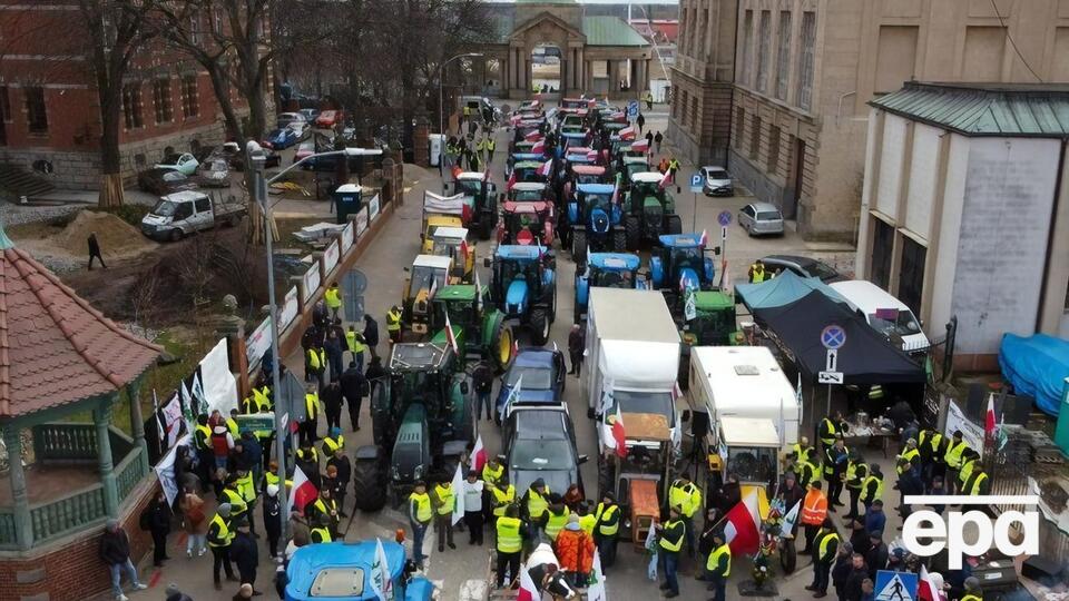 Протести польських фермерів тривають із середини січня