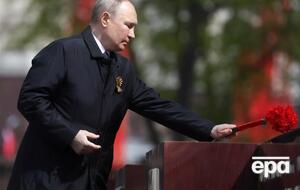 В 2022 году Путин присутствовал на параде 9 мая