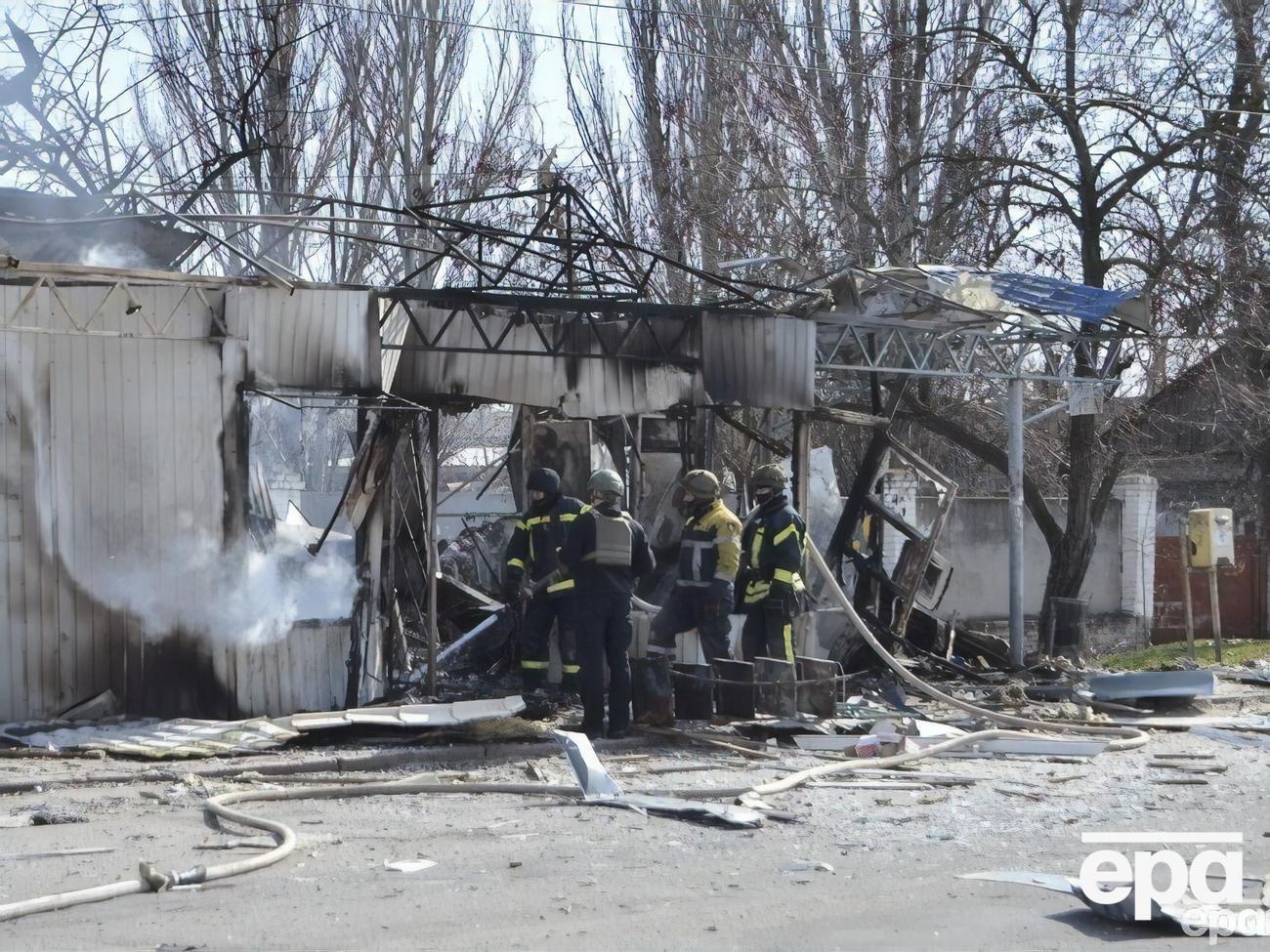 Страна-агрессор РФ обстреливает Херсон почти ежедневно