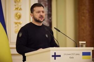 Зеленский поздравил Финляндию со вступлением в НАТО