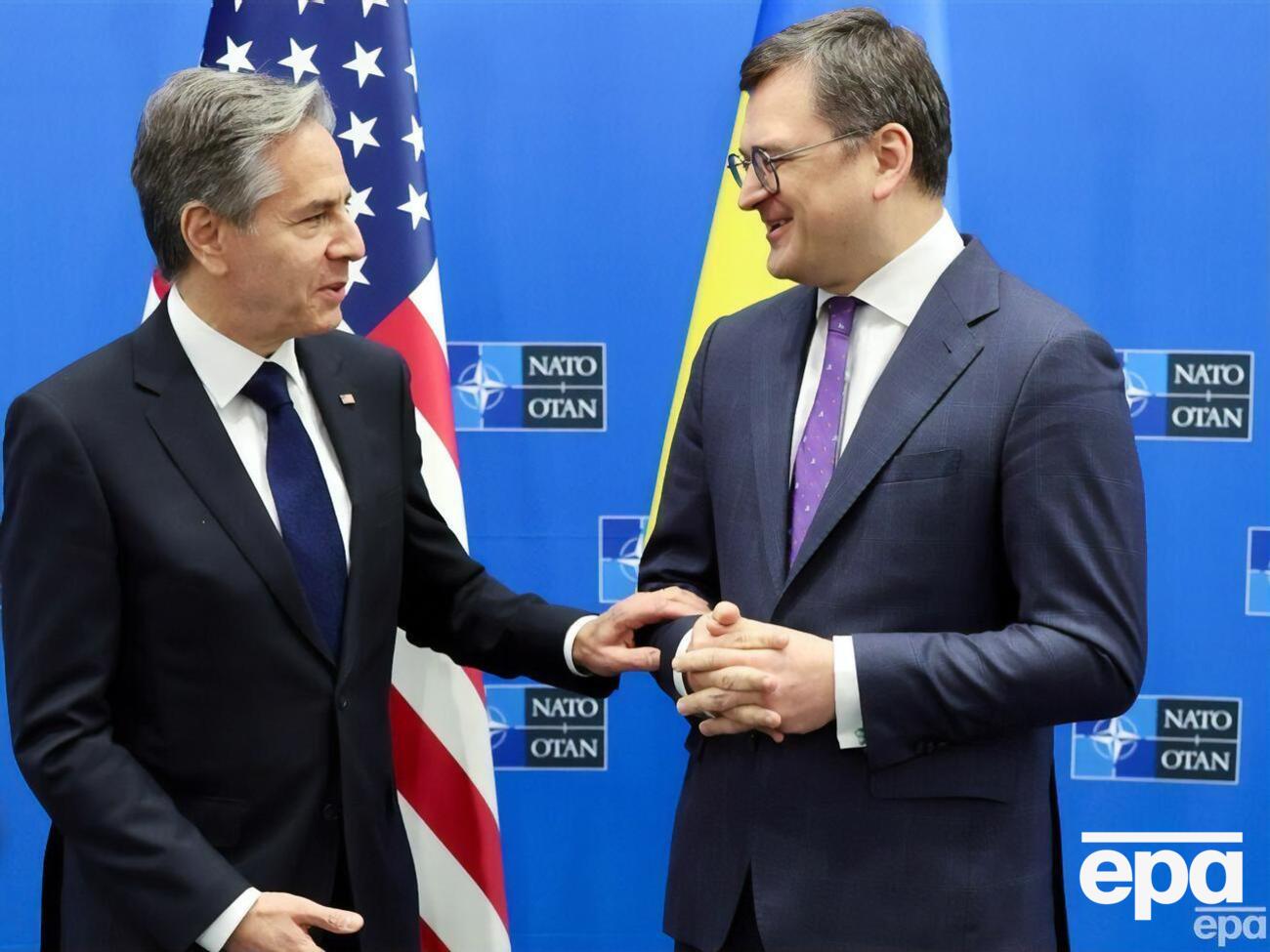 Блинкен и Кулеба провели встречу в Брюсселе