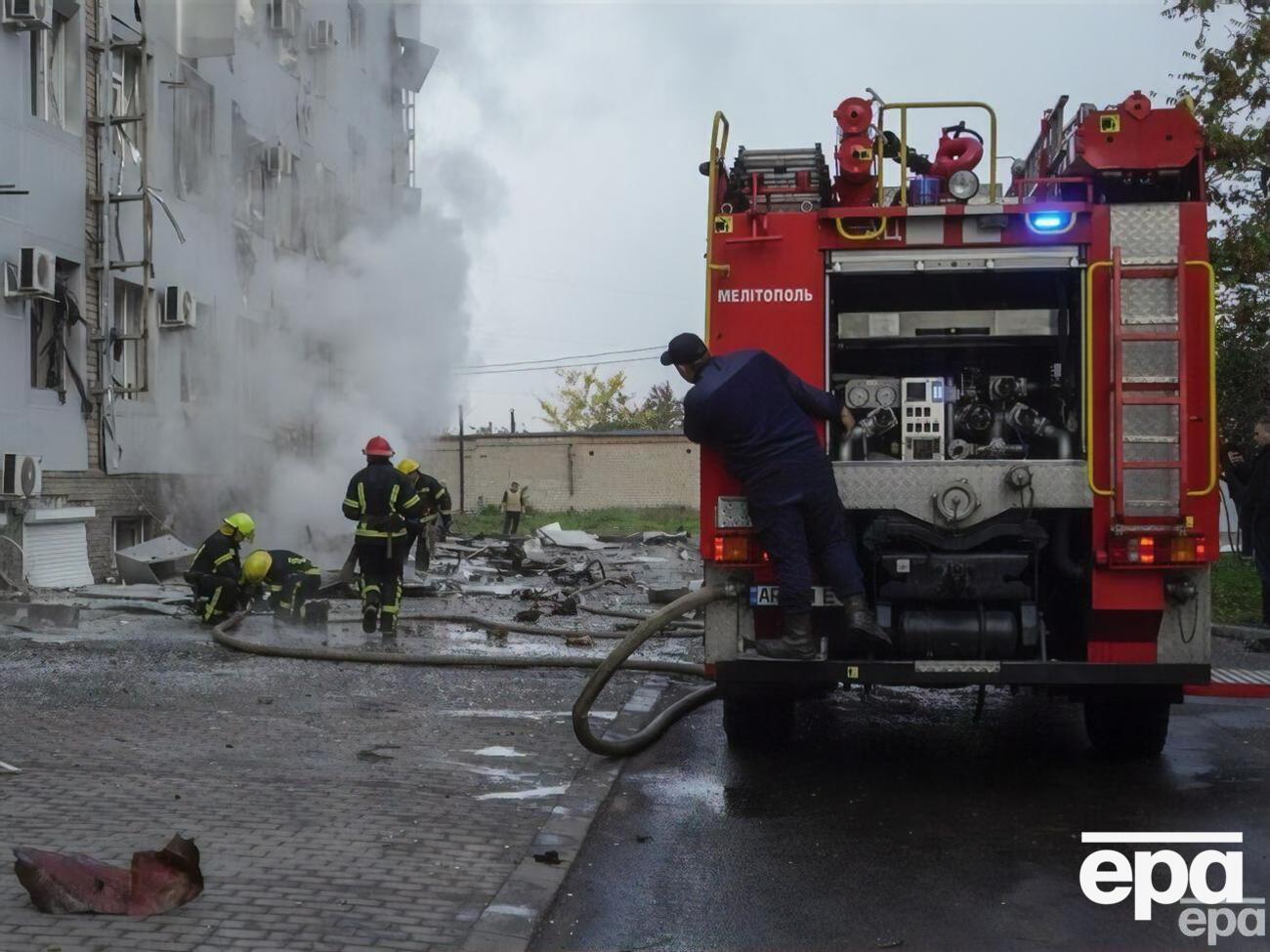 Упродовж останніх тижнів влада Мелітополя регулярно повідомляє про вибухи в тимчасово окупованому місті