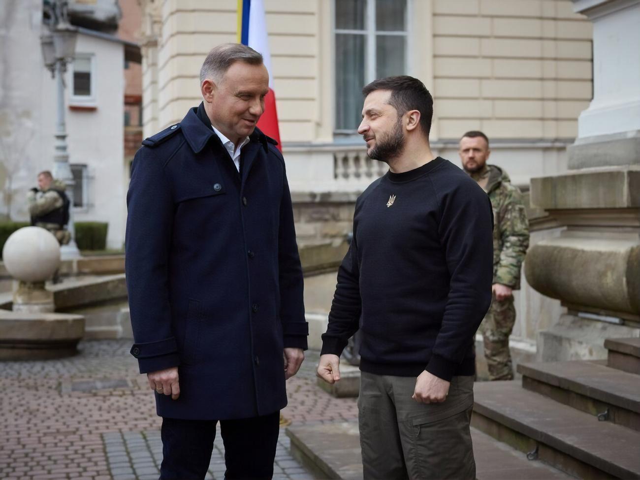 Зеленский и Дуда в Польше обсудят в том числе оборонную поддержку Украины