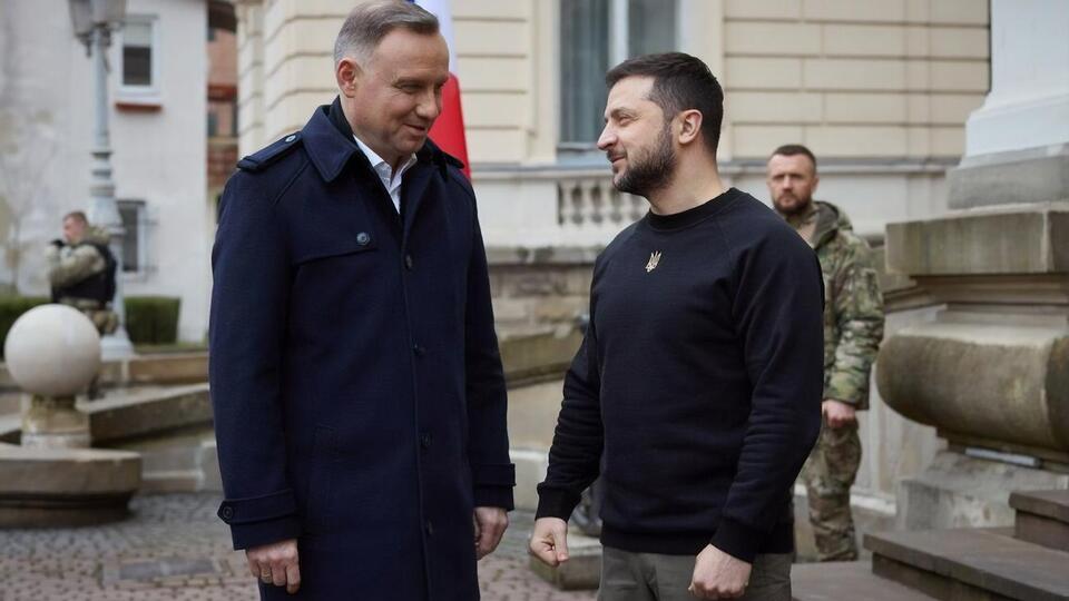 Зеленський і Дуда в Польщі обговорять, зокрема, оборонну підтримку України