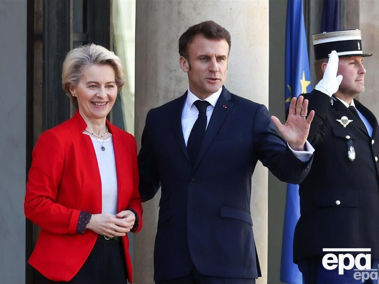 Визит Макрона и фон дер Ляйен в Китай продлится до 7 апреля