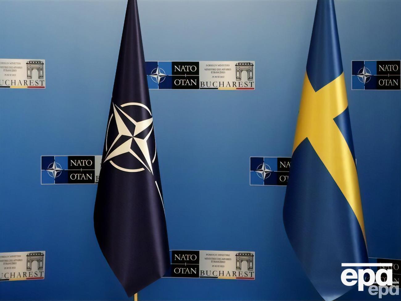 Заявку Швеції на вступ у НАТО ще не ратифікували дві країни Альянсу