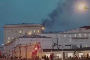 У будівлі міноборони РФ сталася пожежа