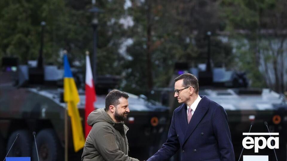 Место Украины – в НАТО и ЕС, заявил Моравецкий Зеленскому