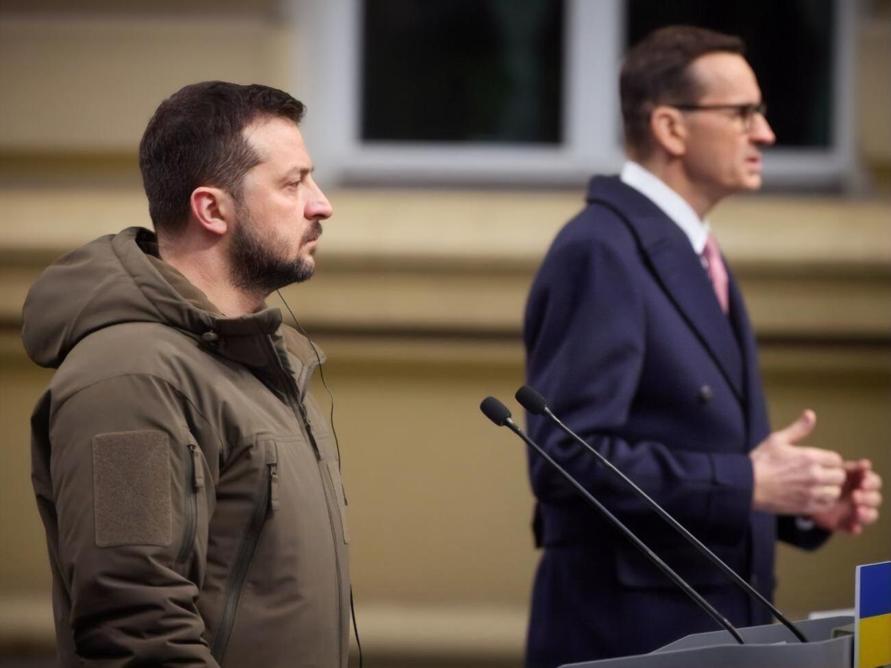 Зеленский и Моравецкий поговорили о проблемах фермеров обеих стран