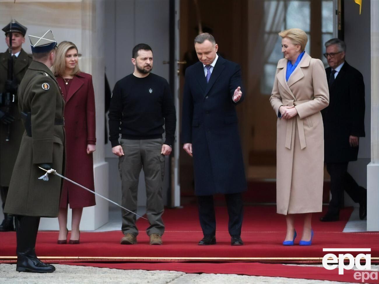 Зеленський з'їздив до Польщі, зустрівся з Дудою та Моравецьким. Фоторепортаж