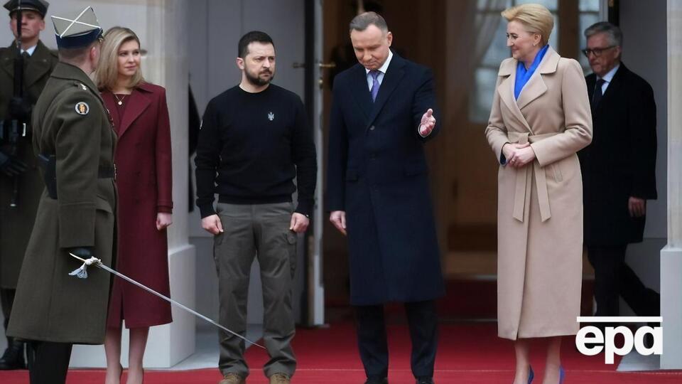 Зеленський з'їздив до Польщі, зустрівся з Дудою та Моравецьким. Фоторепортаж