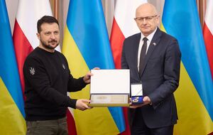 Зеленський вручив мерам Жешува, Перемишля, Любліна та Хелма українські почесні відзнаки "Місто-рятівник"