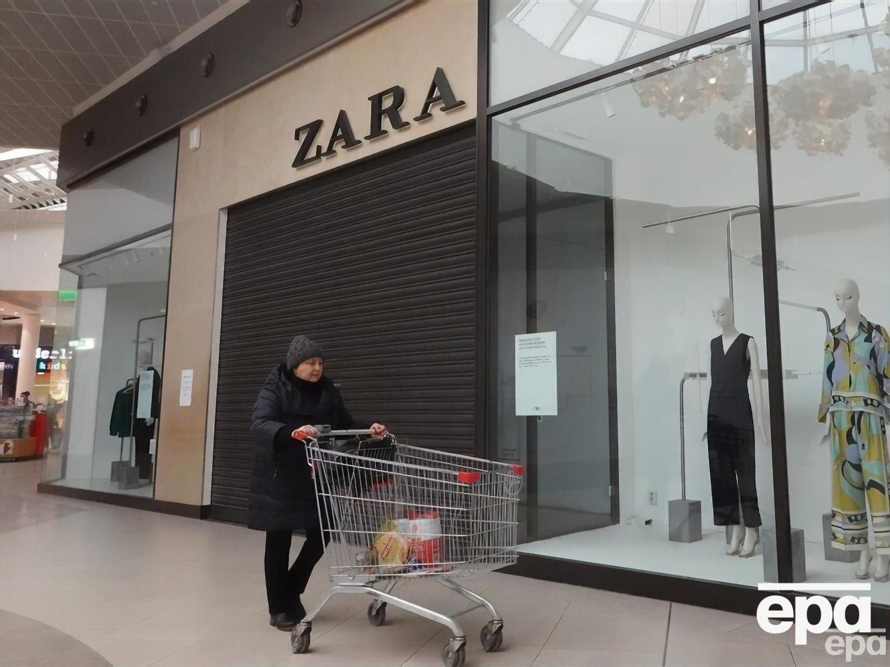 Магазины&nbsp;Zara закрылись в России в марте 2022 года