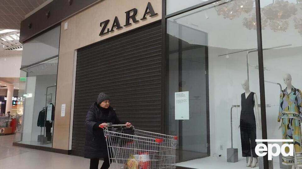 Магазини Zara закрилися в Росії у березні 2022 року