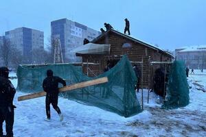 Во Львове разобрали "самострой" УПЦ Московского патриархата