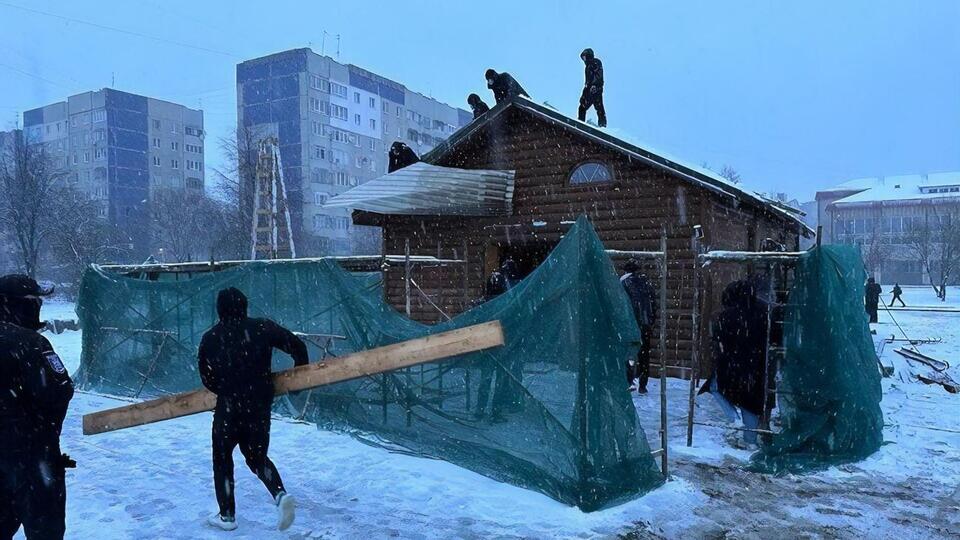 У Львові розібрали "самобуд" УПЦ Московського патріархату