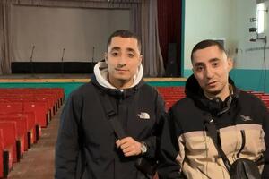 Головні ролі у фільмі зіграли уродженці Близнюків – брати Раміл та Аміл Насірови з гурту "Курган & Agregat"