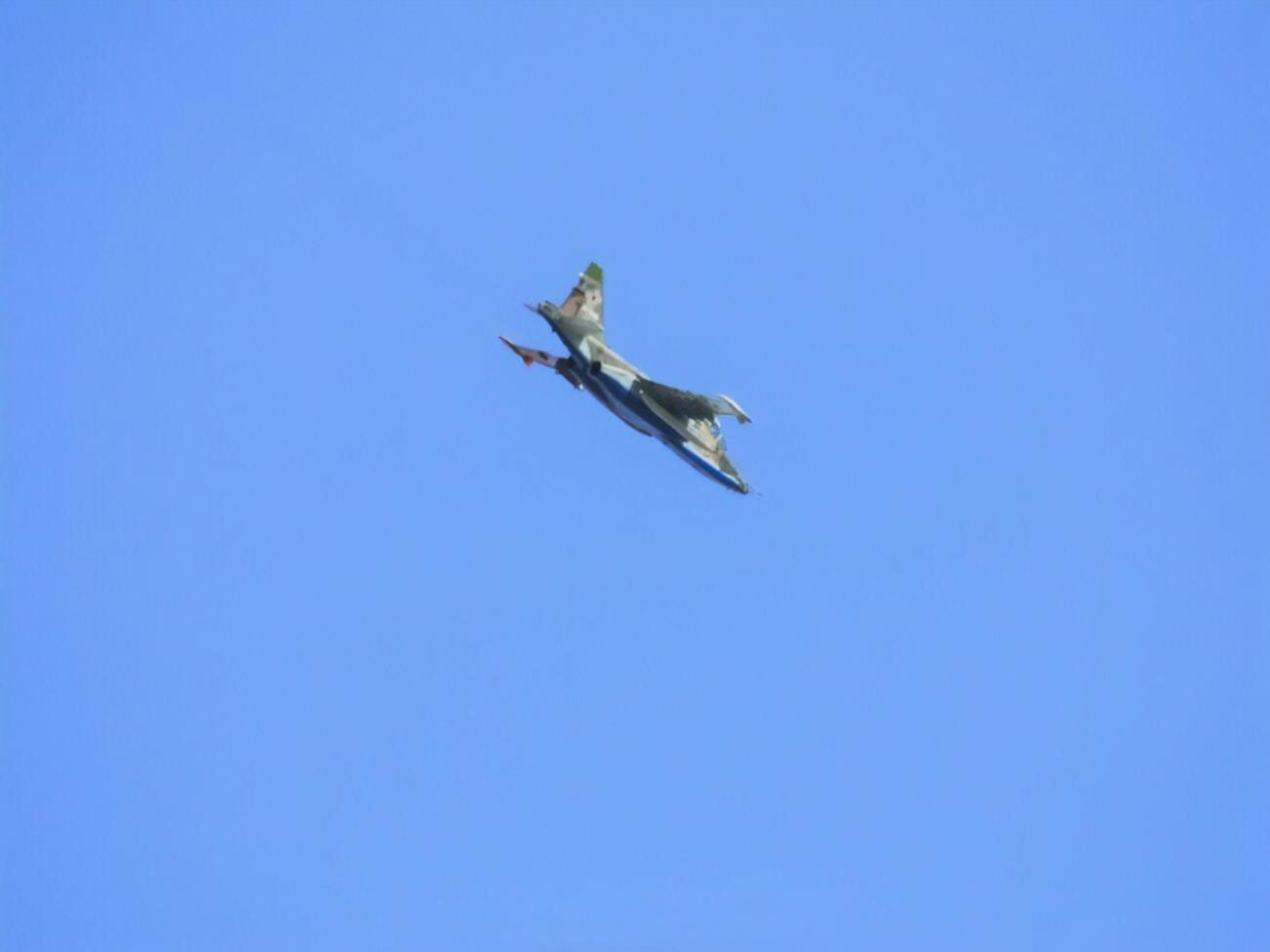 Очередной российский штурмовик Су-25 "Грач" был сбит&nbsp;подразделением ПВО одной из воинских частей ДШВ ВСУ, отметило командование