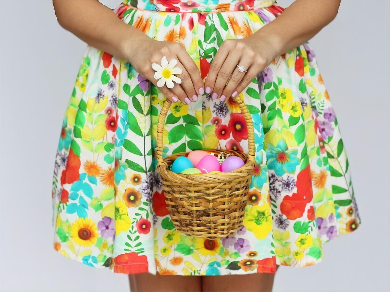 Яйца обязательно должны быть в пасхальной корзине