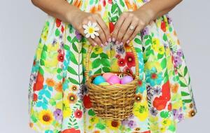 Яйца обязательно должны быть в пасхальной корзине