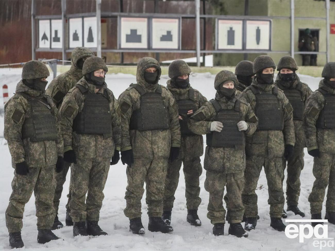 РФ планирует перекинуть в Украину военных, проходивших обучение в Беларуси