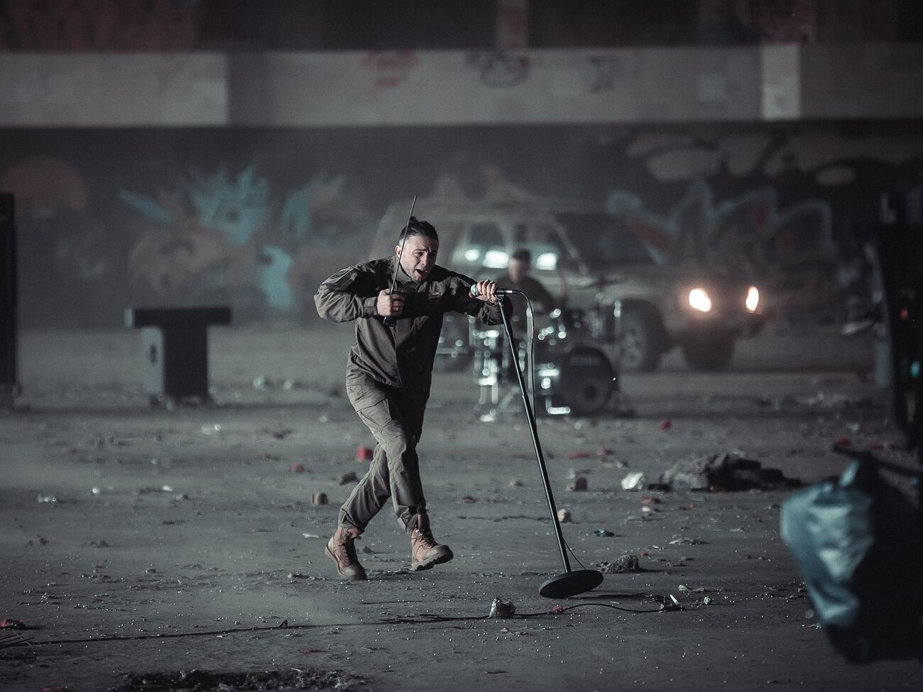 Робота над зйомками кліпу "Фортеця Бахмут" тривала три доби