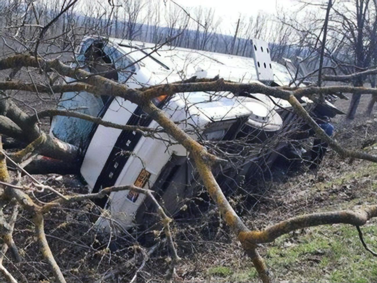 Аварія сталася приблизно о 9.40