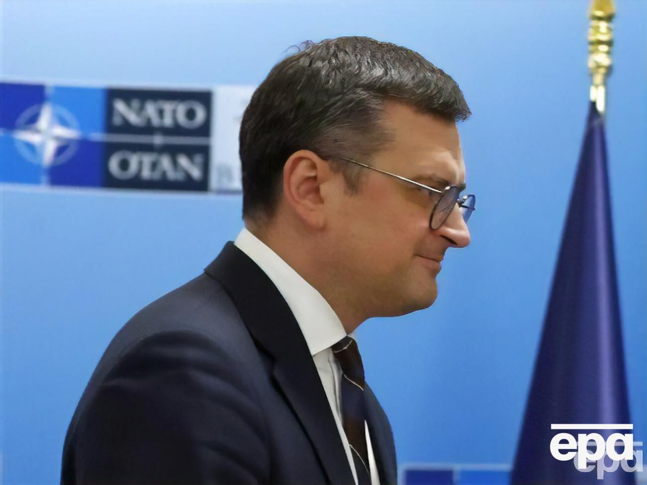 Кулеба подчеркнул, что только вступление Украины в НАТО поможет избежать агрессии России в будущем