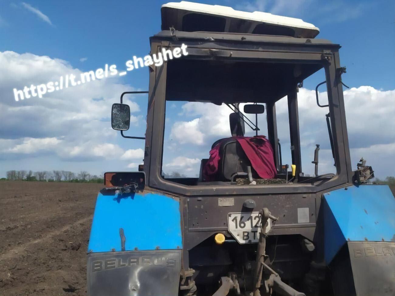 Трактористу надають медичну допомогу