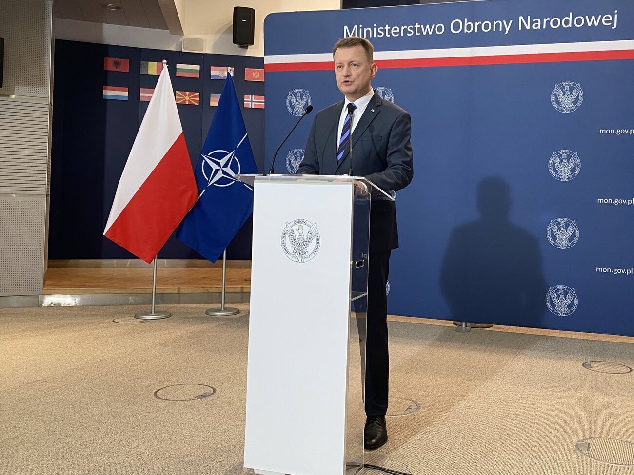 Блащак отметил, что в докладе не было упоминаний о нарушении воздушного пространства
