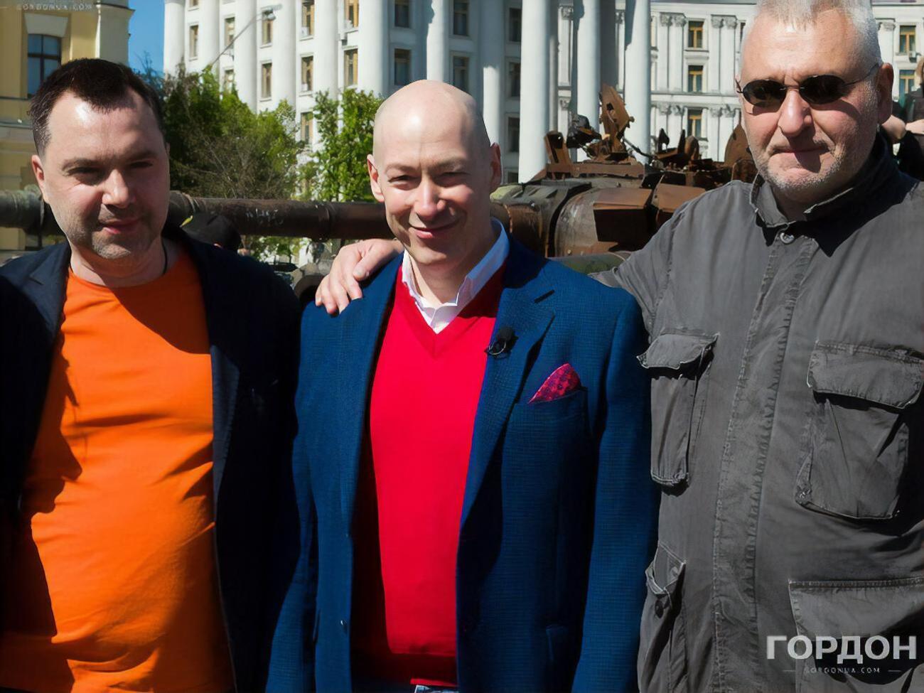 Арестович заявив Гордону і Фейгіну, що Україна переможе "швидше, ніж ми думаємо"