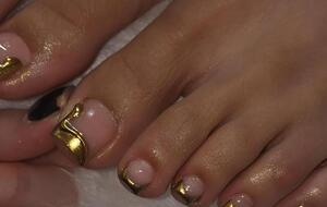 Хромированное покрытие используют также в педикюре