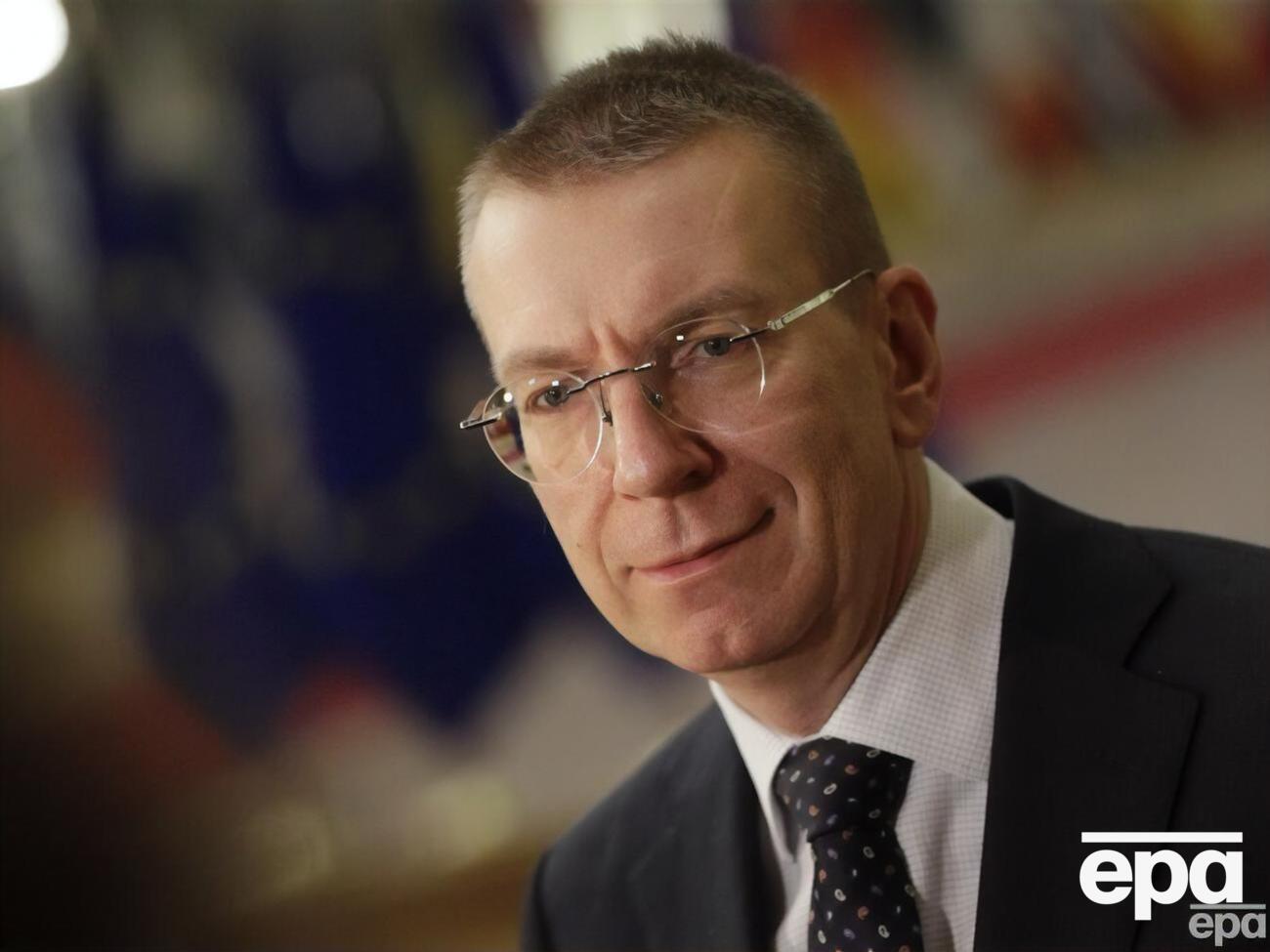 В партийном блоке, выдвинувшем Ринкевичса, отметили его жесткую позицию против российской агрессии и дипломатическую поддержку Украины