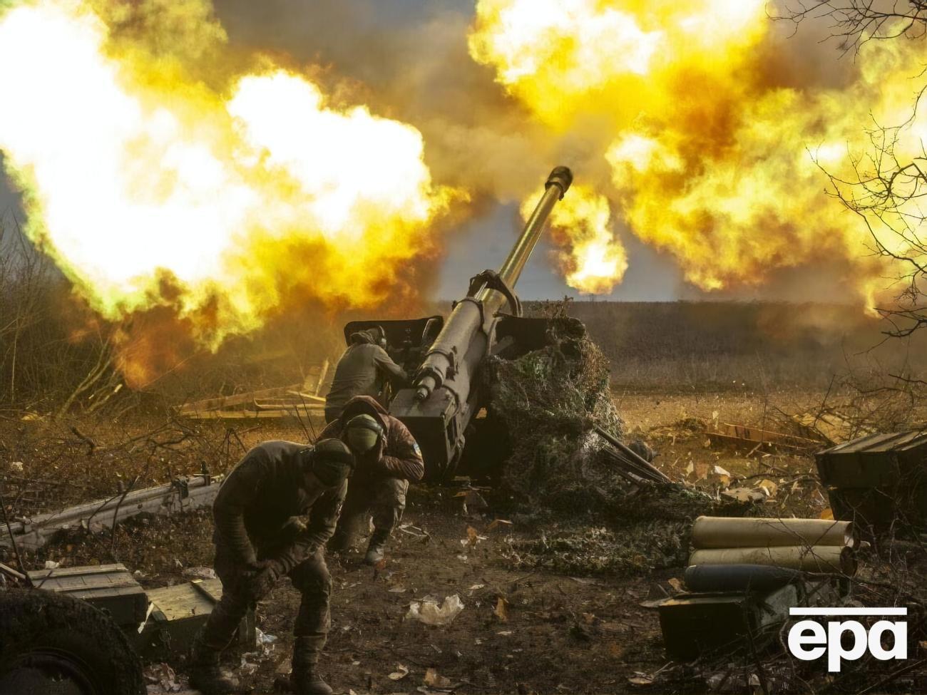 Сирський вказав на ефективність роботи української артилерії під Бахмутом