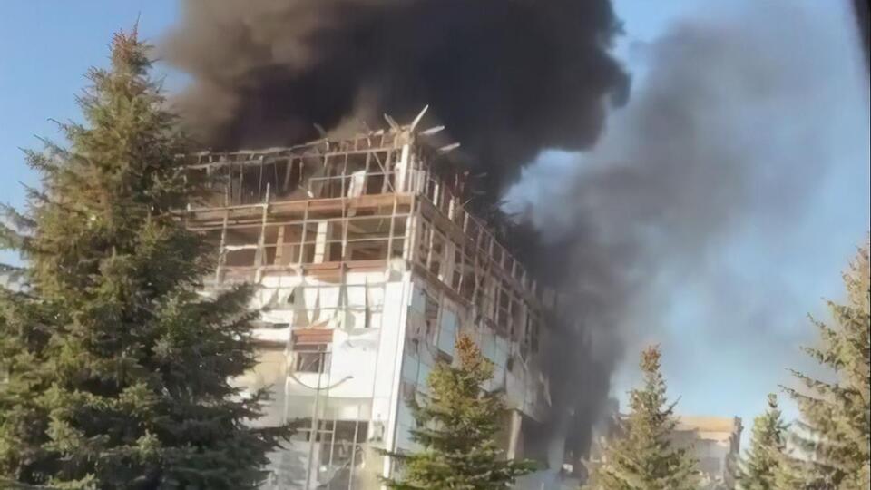 За даними пропагандистів, вибух стався на підприємстві "Поліпак"