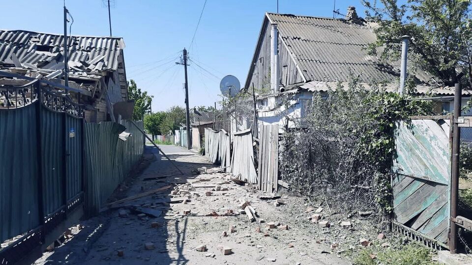 Никопольский район находится под постоянными обстрелами страны-агрессора РФ