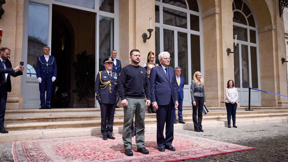 Зеленский и Маттарелла обсудили украинскую формулу мира