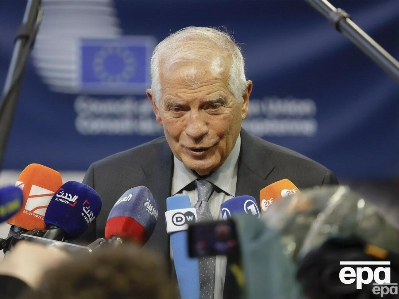 Боррель отметил, что только&nbsp;в районе Бахмута Украине нужно около 1000 артиллерийских выстрелов в сутки