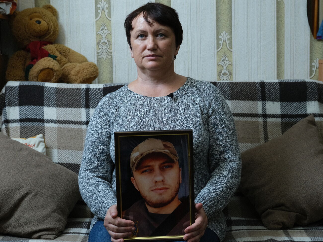 Тетяна Демчук – мама бійця "Азову" Богдана Демчука