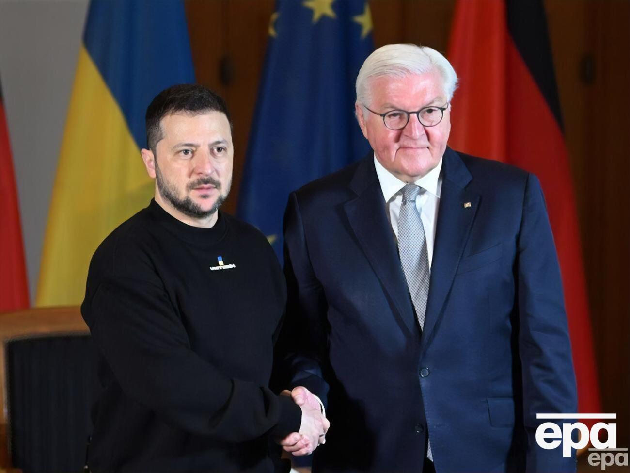 Штайнмайер принял Зеленского во&nbsp;дворце Бельвю