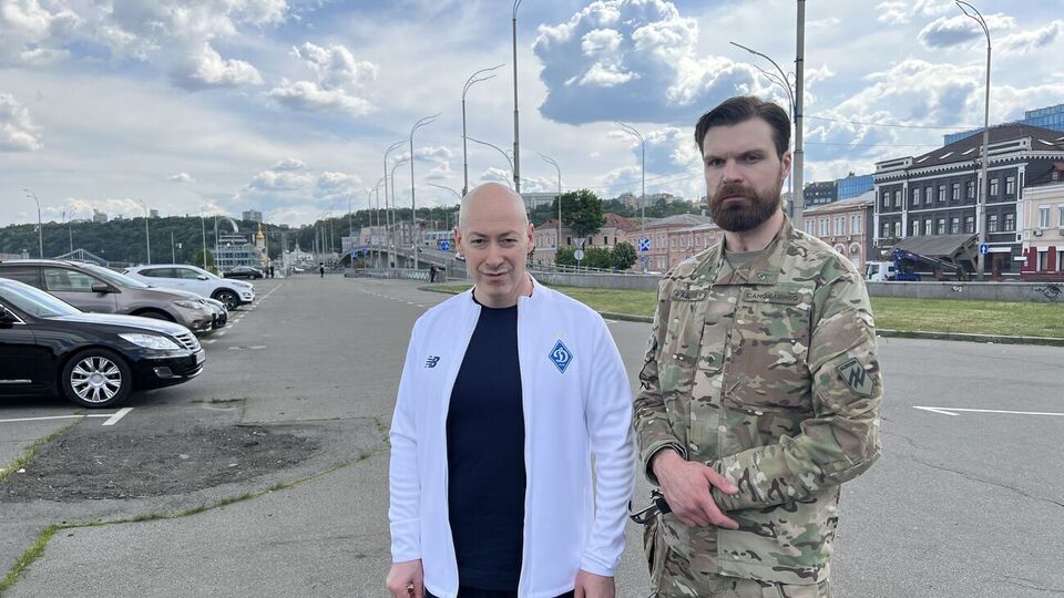 Гордон і Самойленко записали інтерв'ю під час прогулянки Києвом