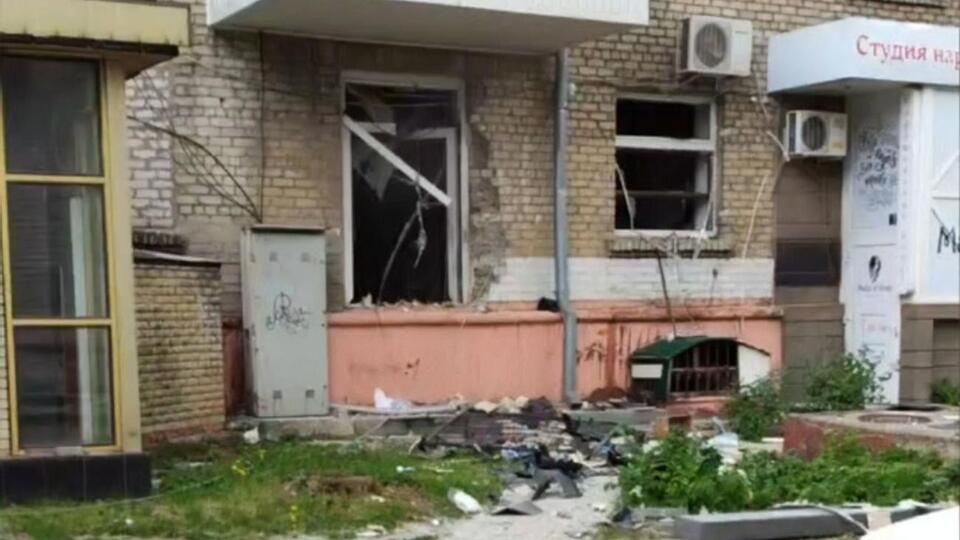 Пропагандисти стверджують, що вибух стався у барбершопі