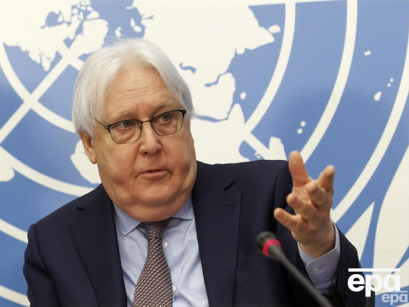 Гриффитс подчеркнул важность продолжения черноморской инициативы