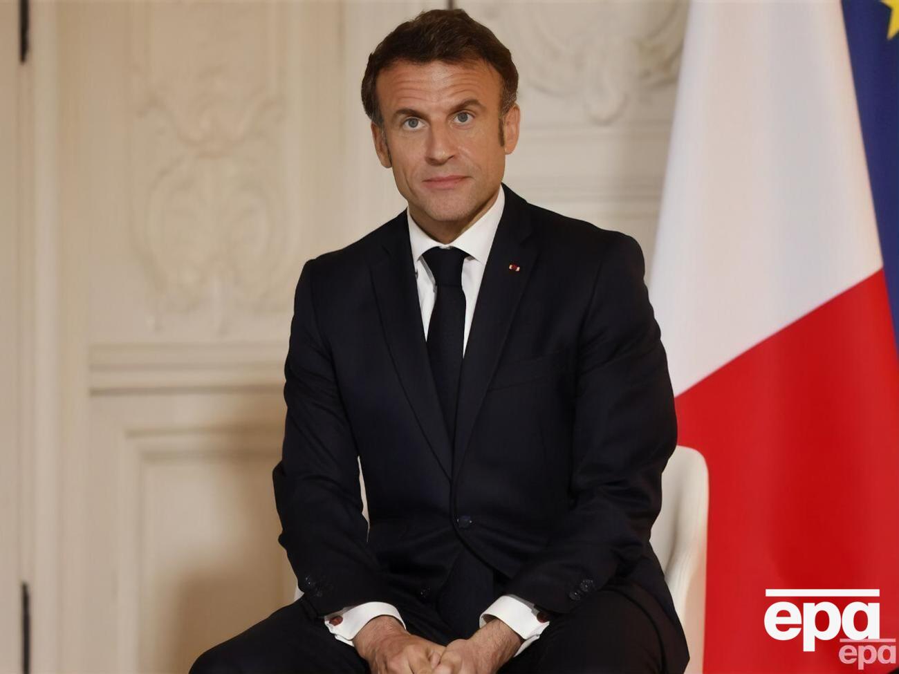 Україна отримає нову партію боєприпасів, заявив Макрон