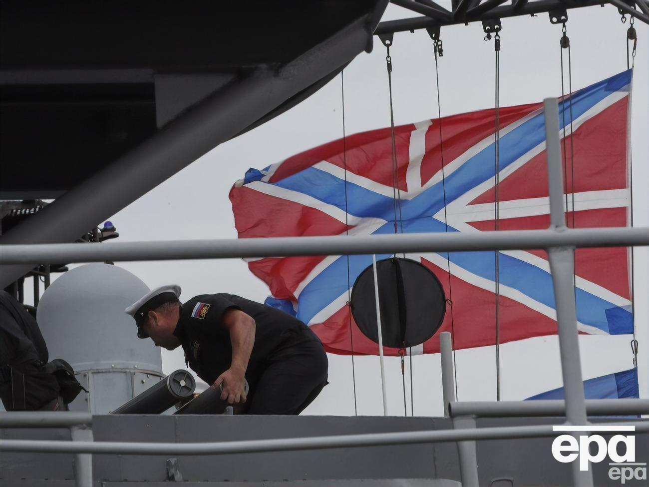 Общий залп российских кораблей в Черном и Азовском морях составляет 16 крылатых ракет "Калибр"