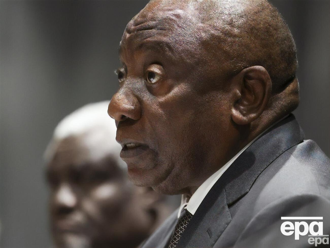 Рамафоса обсуждал с Зеленским по телефону возможный визит в Украину&nbsp;&ndash; ОП